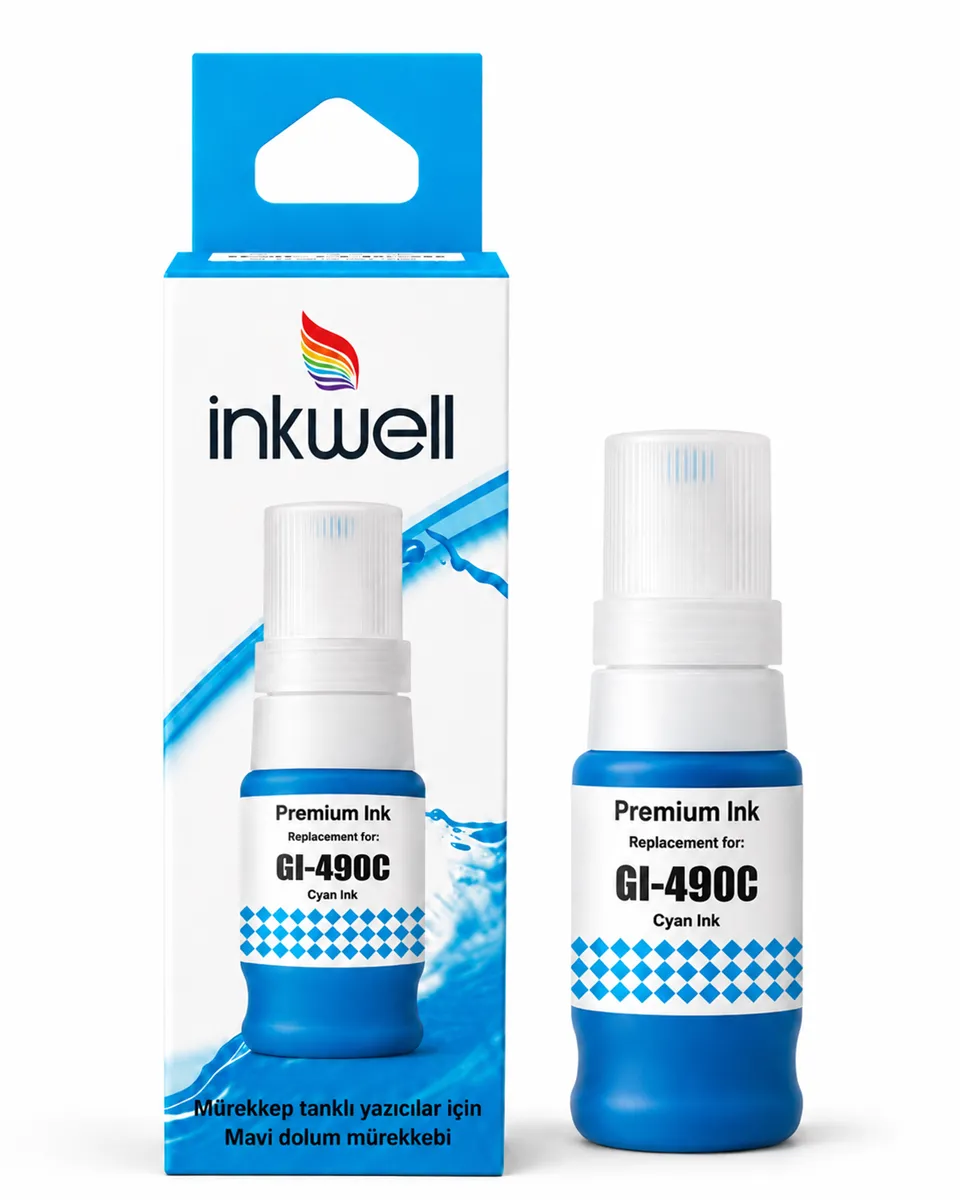 MUADİL MÜREKKEP (İNKWELL CANON GI-490 C) 1